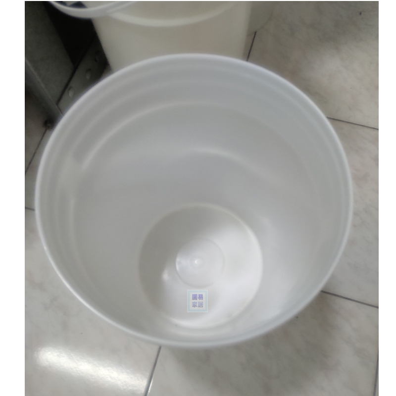 二手23L食品級原料桶/收納桶/垃圾桶,無蓋款,約9成新
